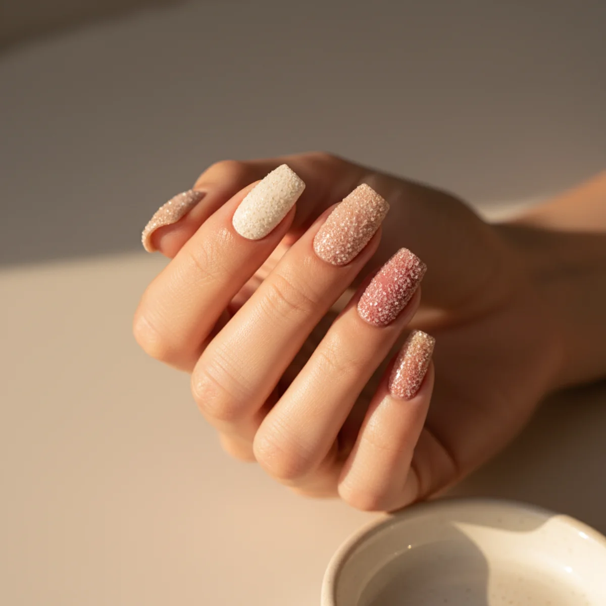 Pearl Outline Frame — nail art design ideas