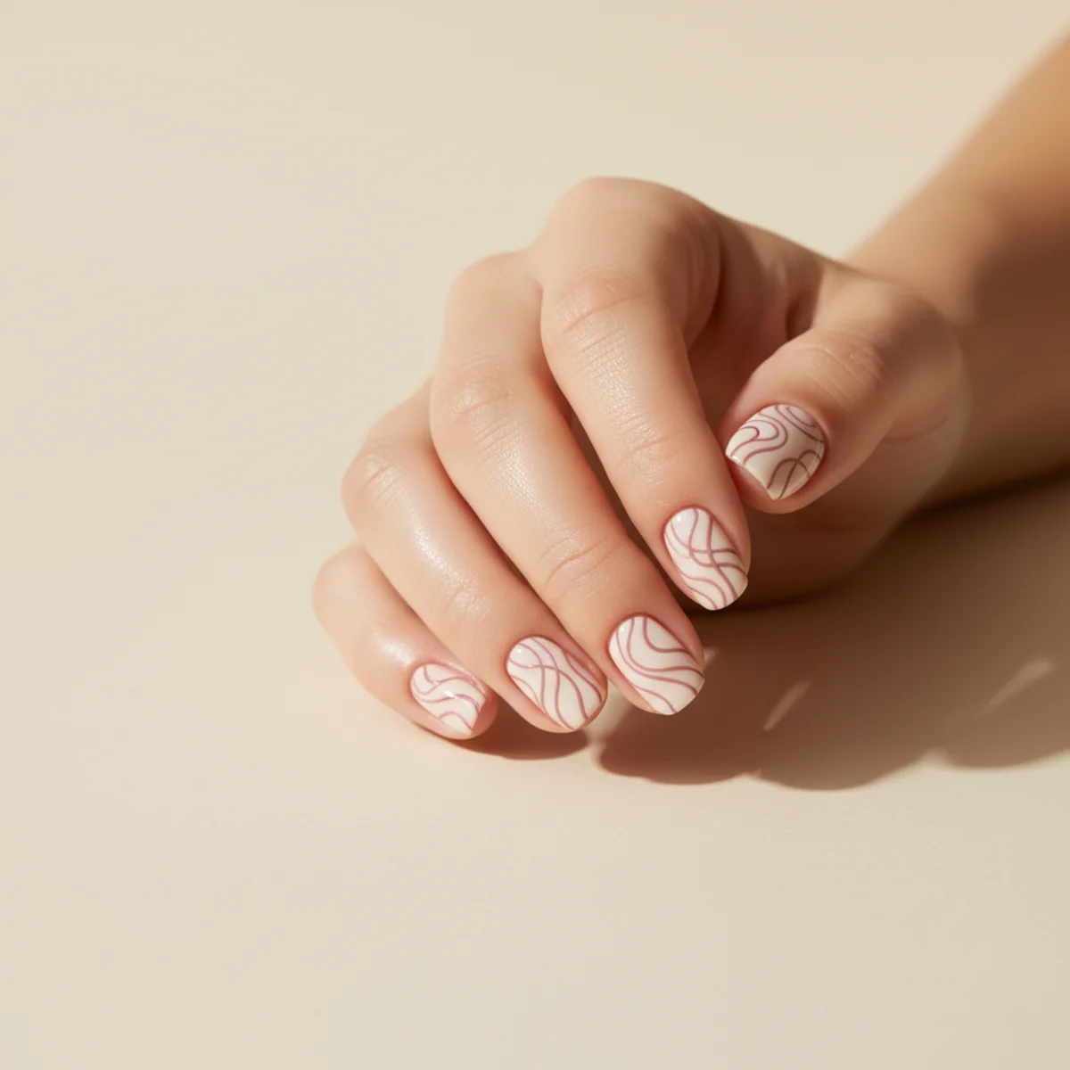 Pearl Encrusted French — nail art design ideas