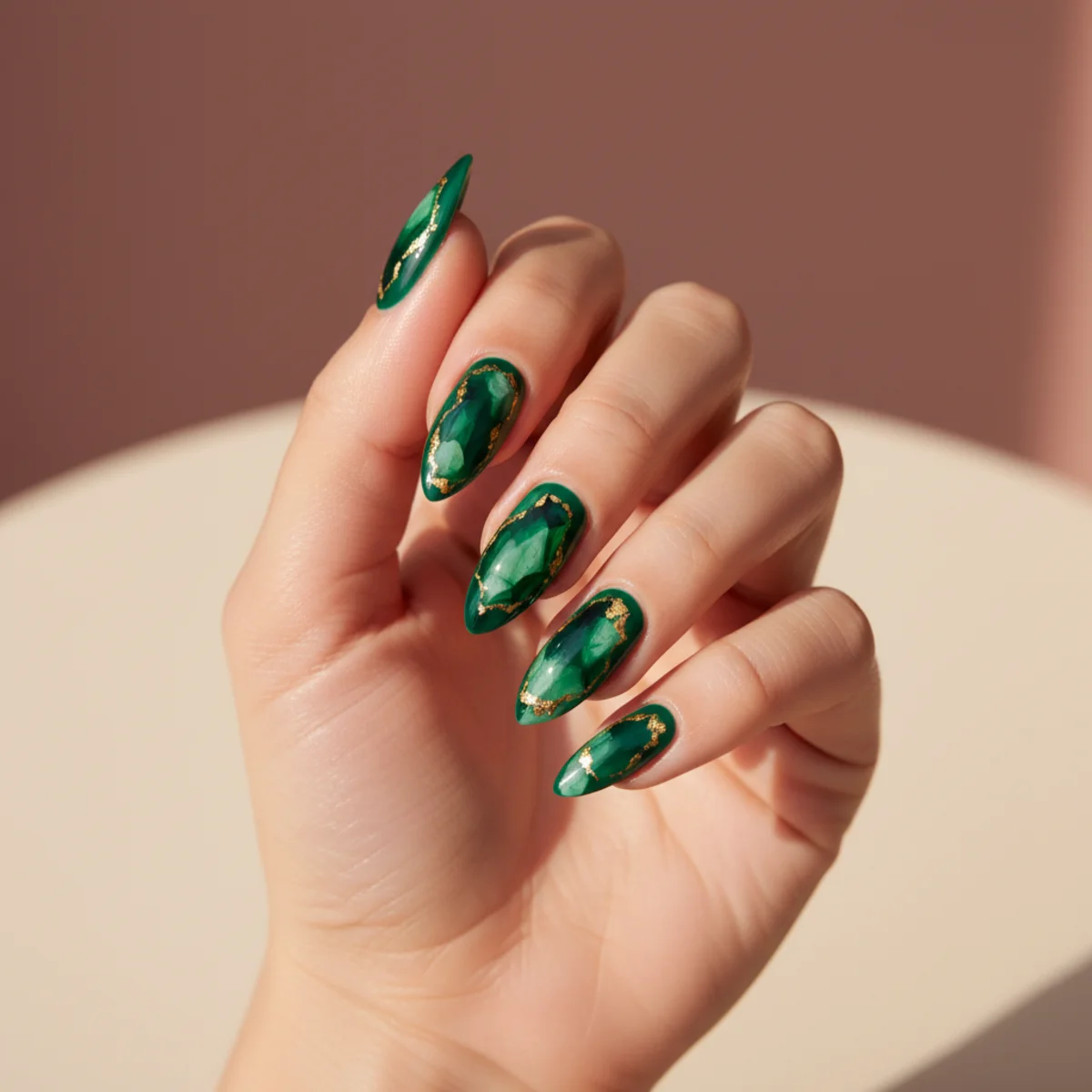 Mini Heart Tip Confetti — nail art design ideas