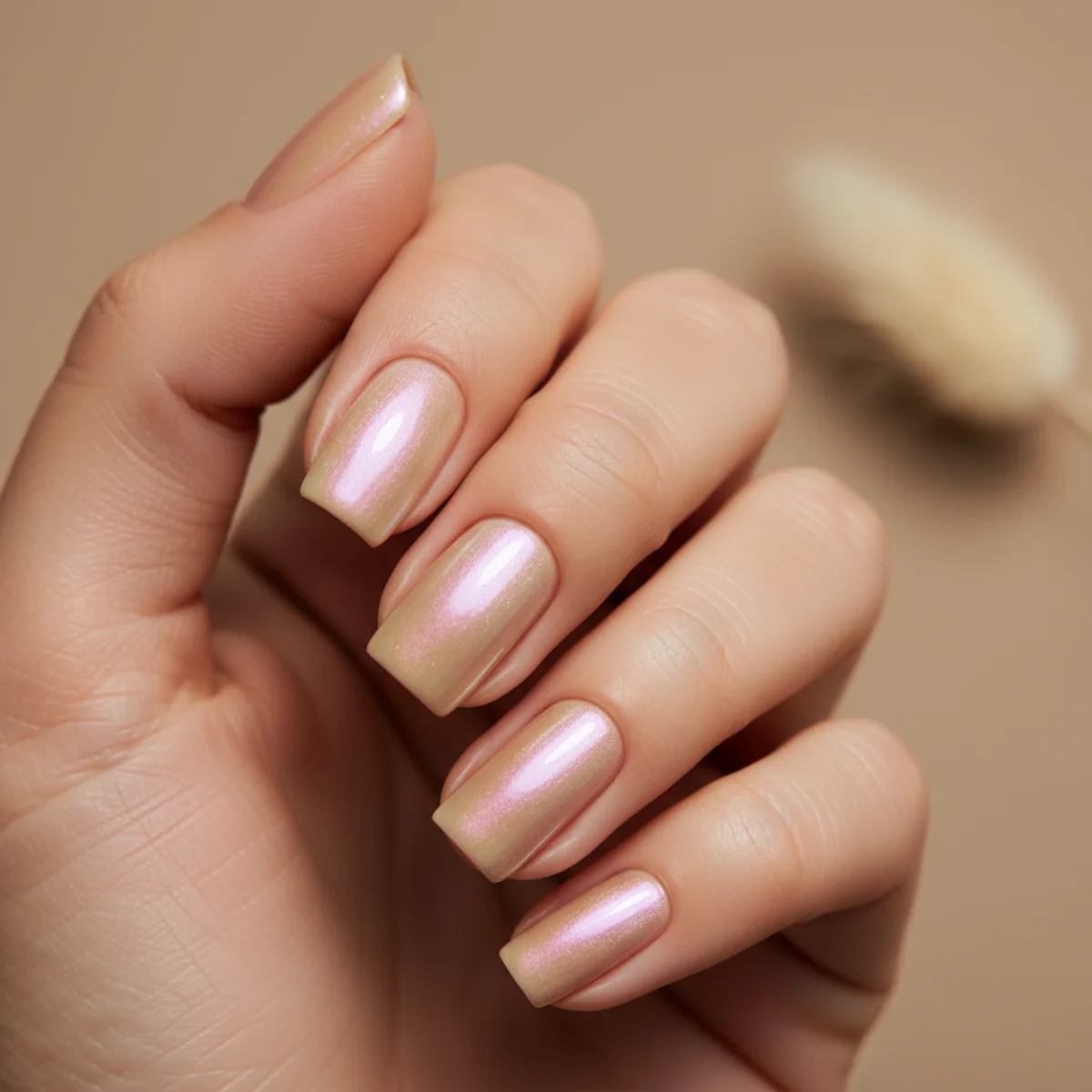 White Sheer Glaze — nail color design ideas