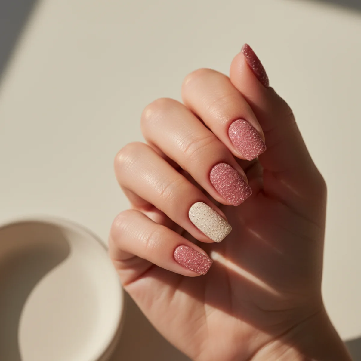 Pink Velvet Magnetic — nail color design ideas