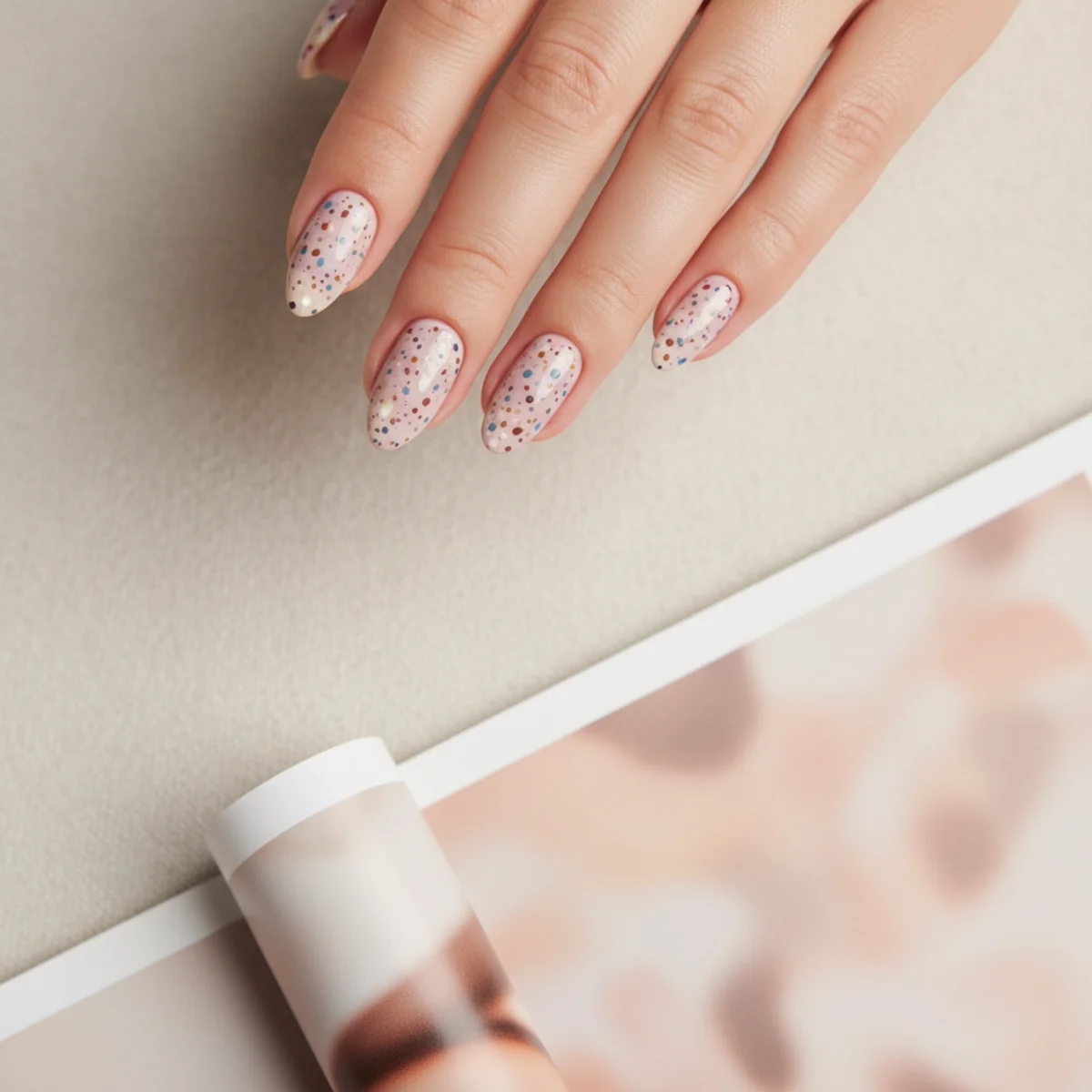 Black French Tip — nail color design ideas