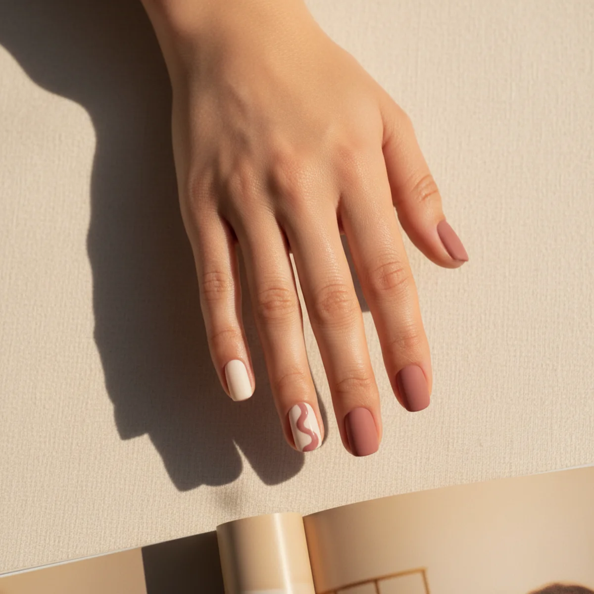 Green Chrome Mirror — nail color design ideas