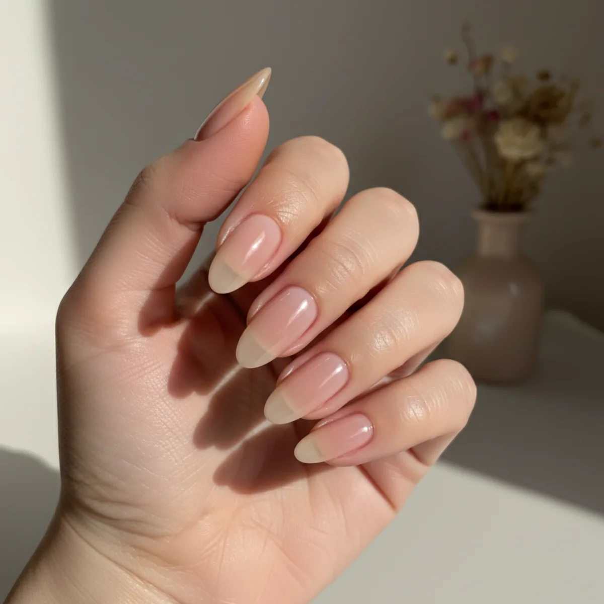 Smoke Ribbon On Almond — nail design ideas almond shape