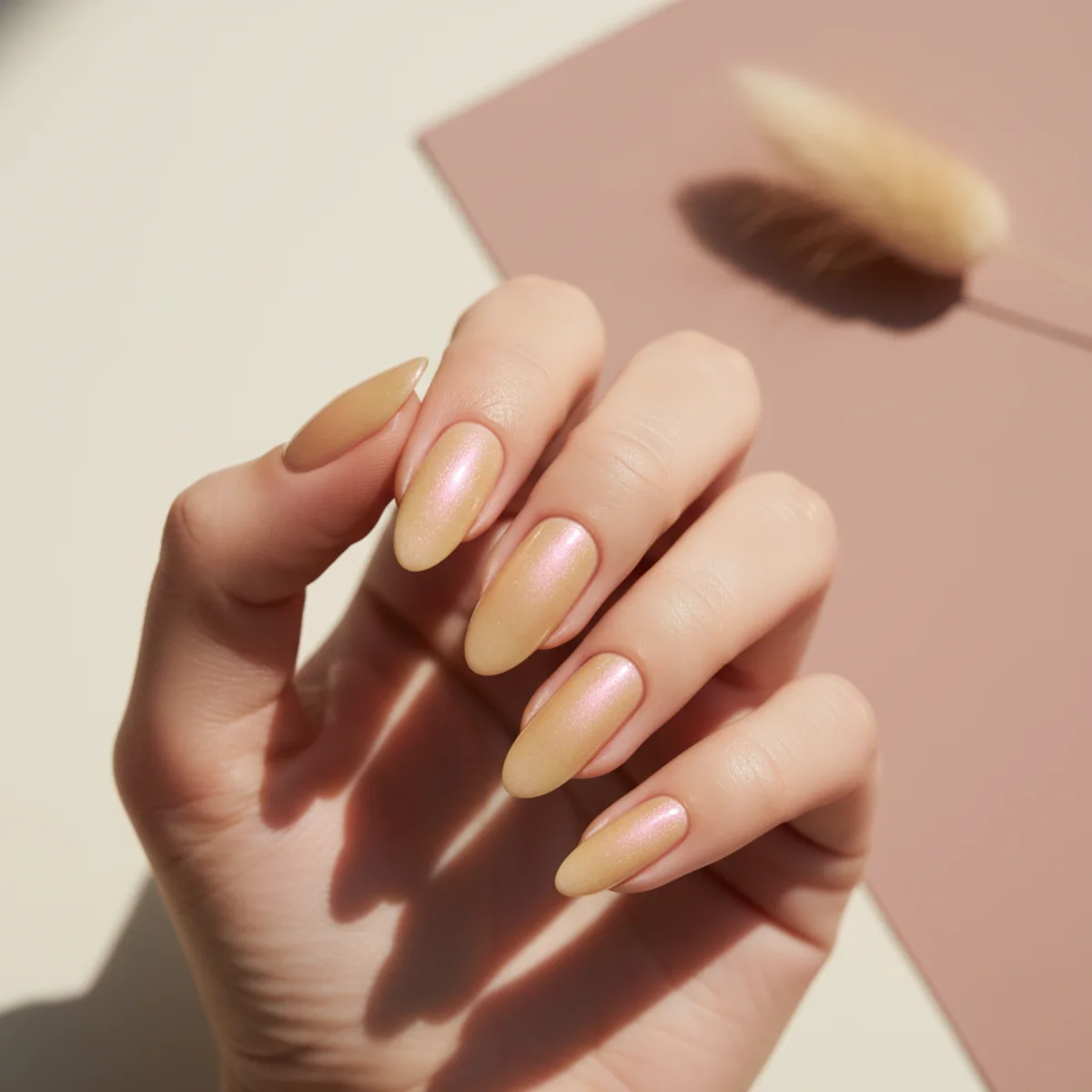 Heart Tip On Almond — nail design ideas almond shape