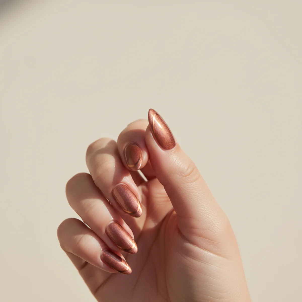 Crystal Diamond Choker On Almond — nail design ideas almond shape