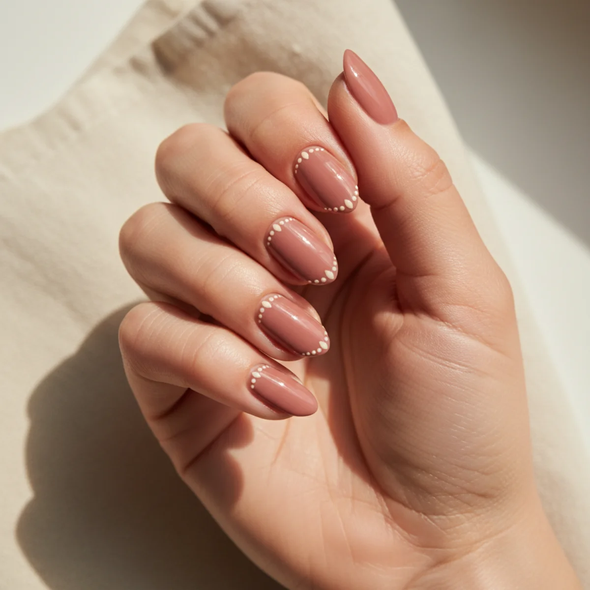 Sheer Tortoise On Almond — nail design ideas almond shape