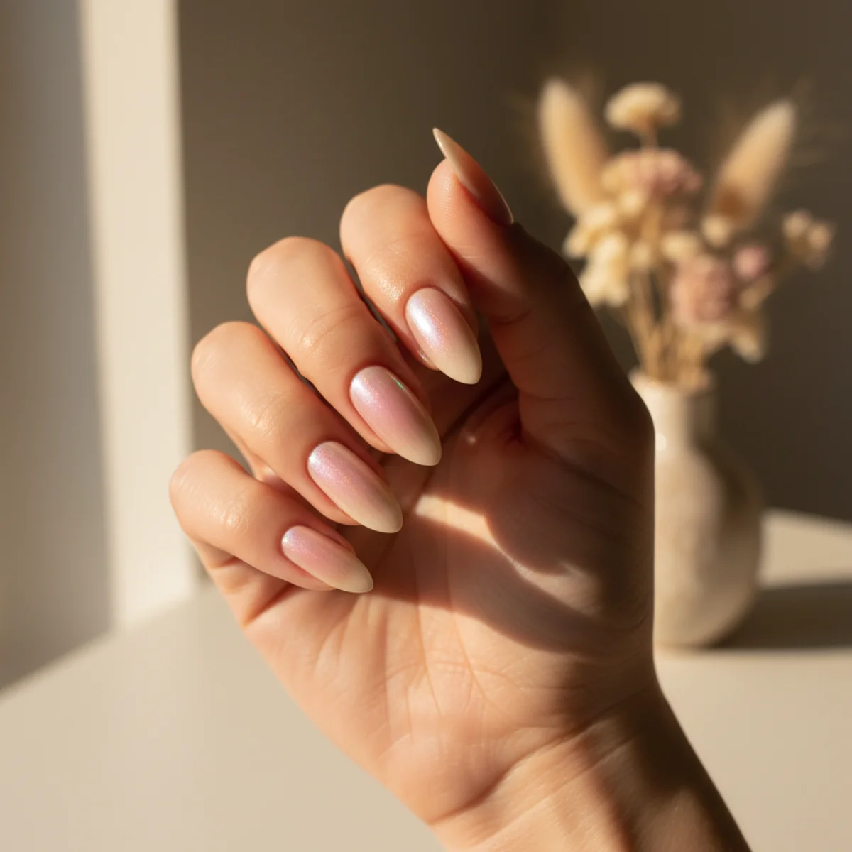 Lace Cuff On Almond — nail design ideas almond shape