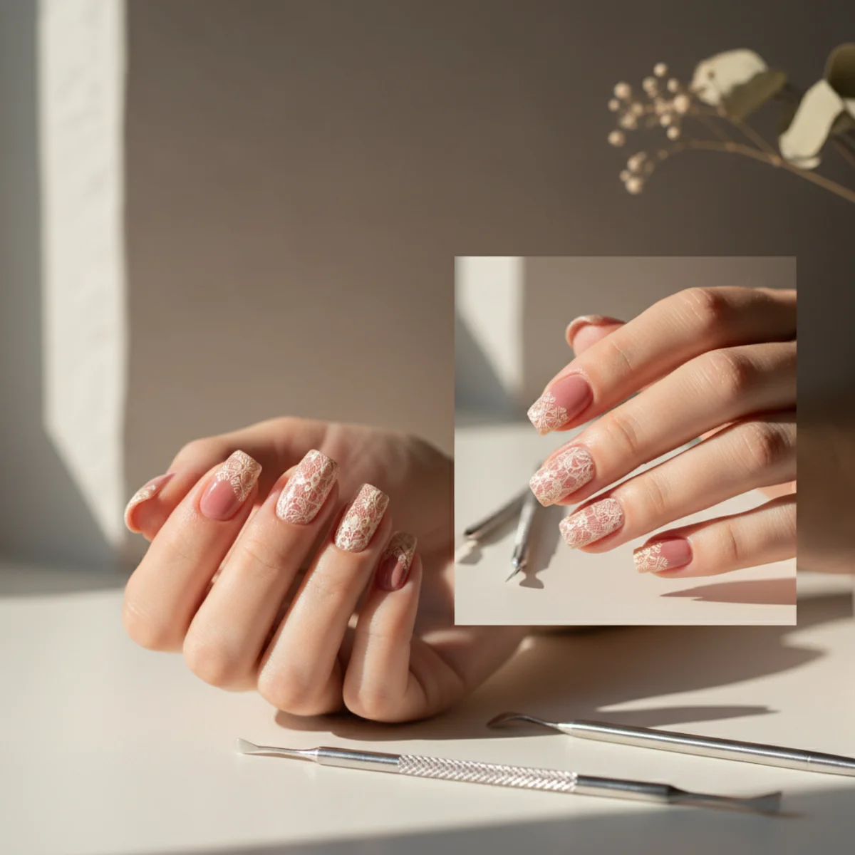 Sugar Effect Pink — nail design ideas at home
