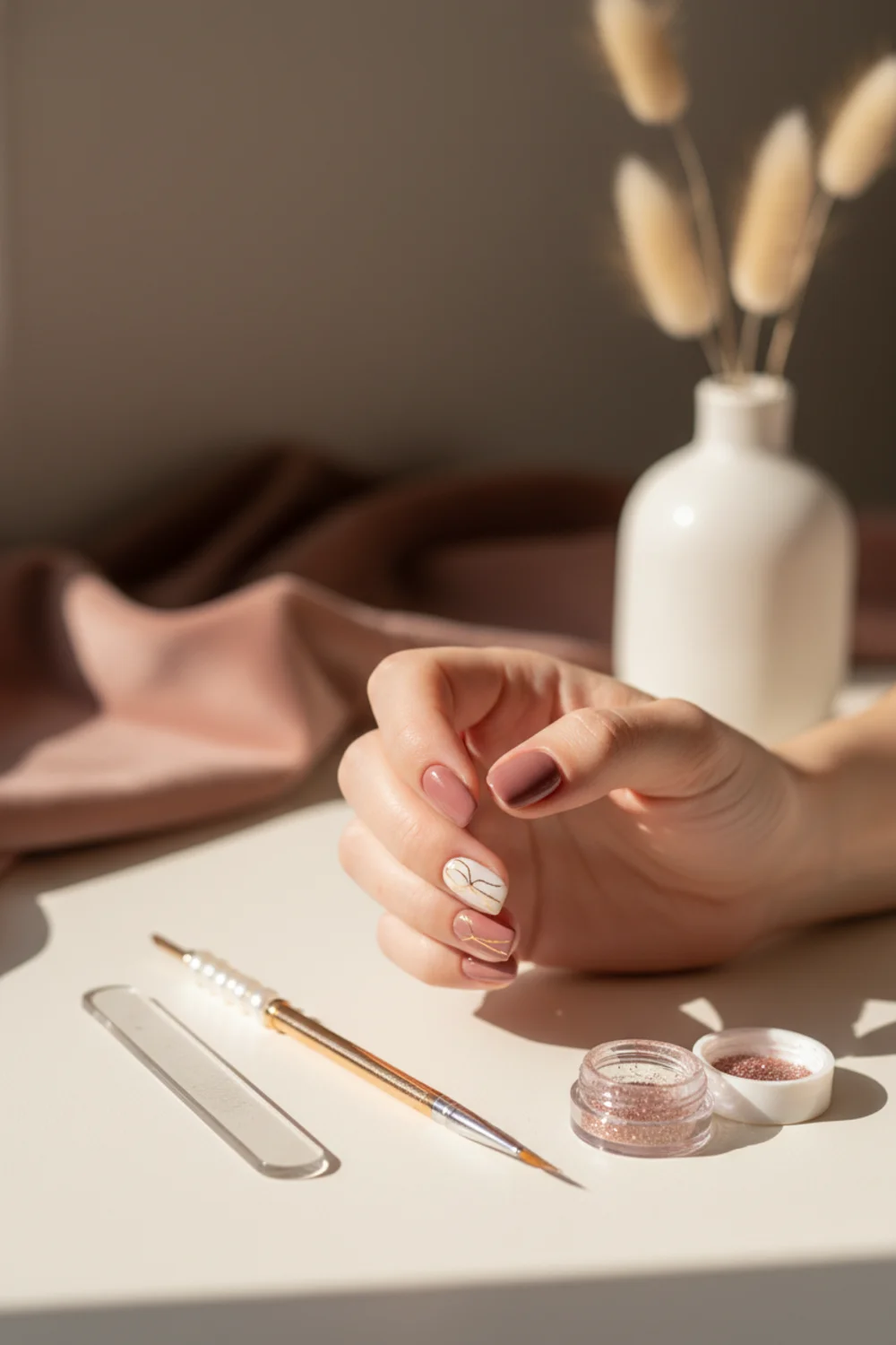 40 Nail Design Ideas At Home — The Complete DIY Guide — Pinterest pin