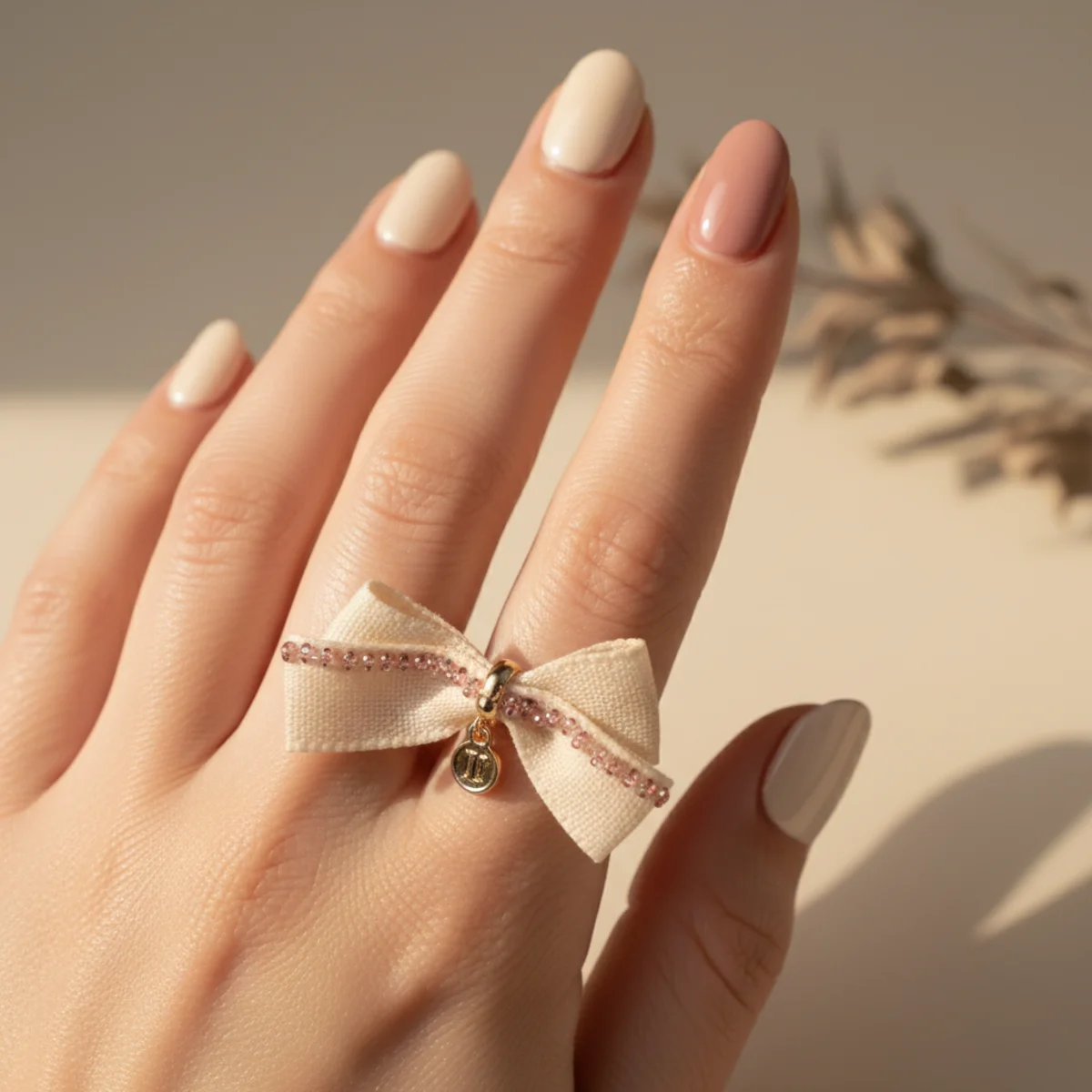 Foiled Crack Effect — nail design ideas