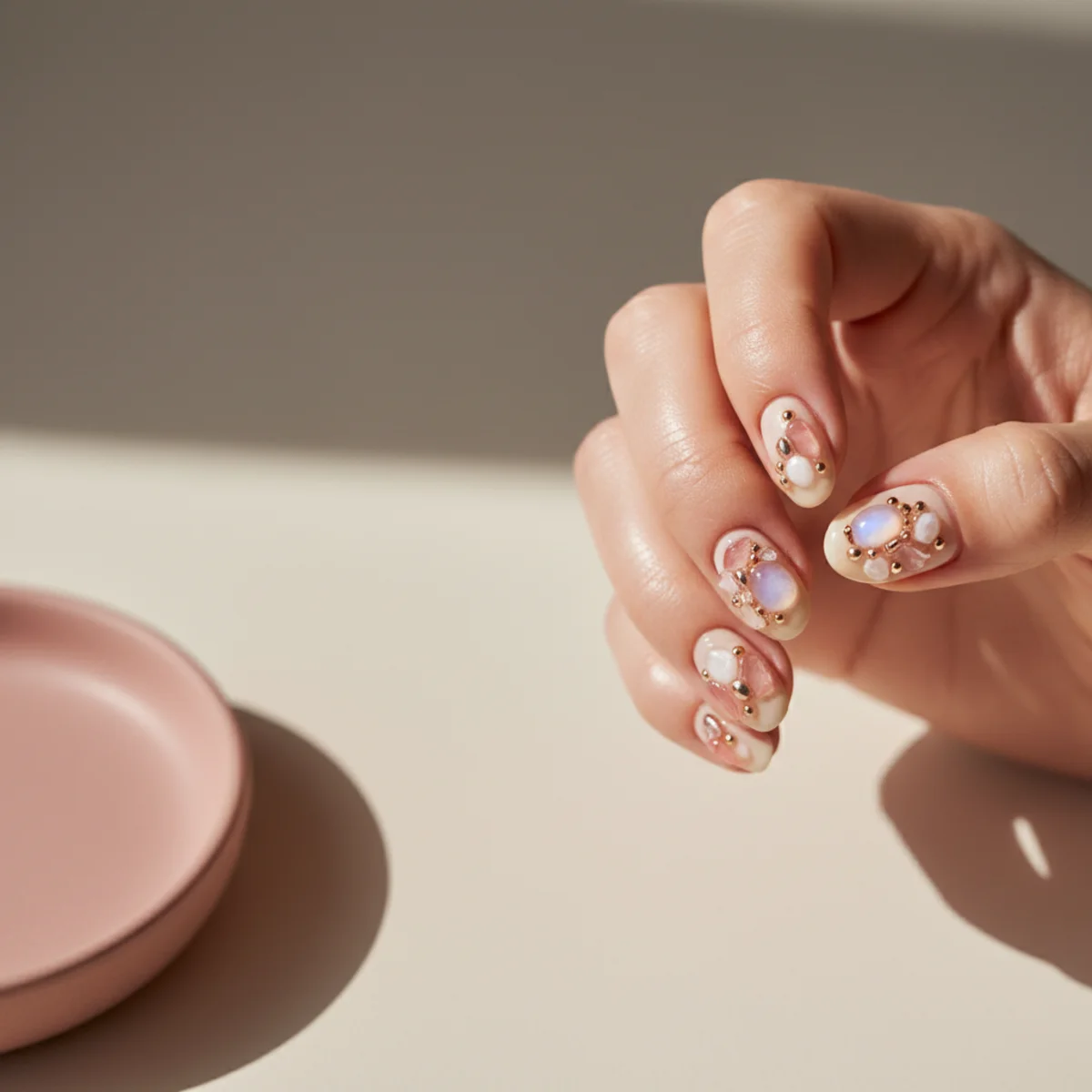 Cherry Charm Single Finger — nail design ideas