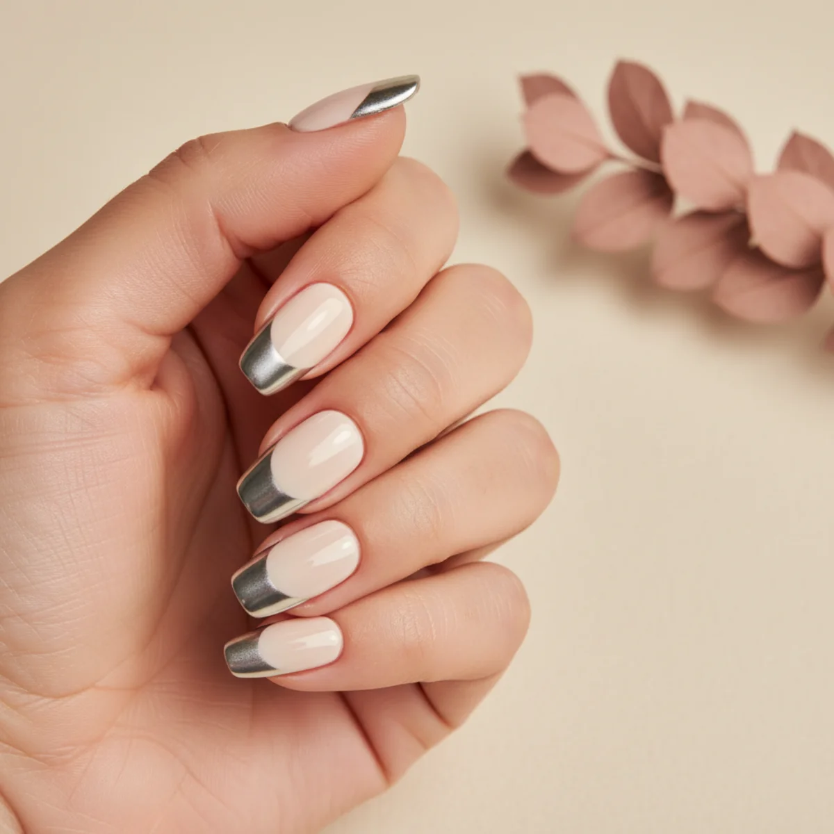Glazed Cherry With Stem Detail — nail design ideas