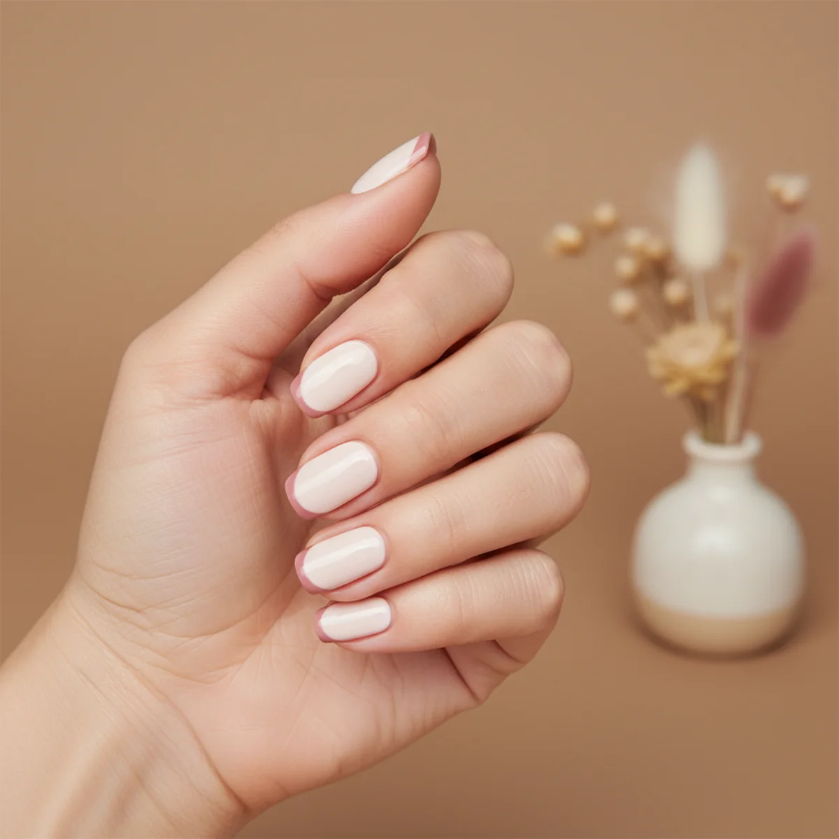 Mauve Ombre — ombre nail design ideas