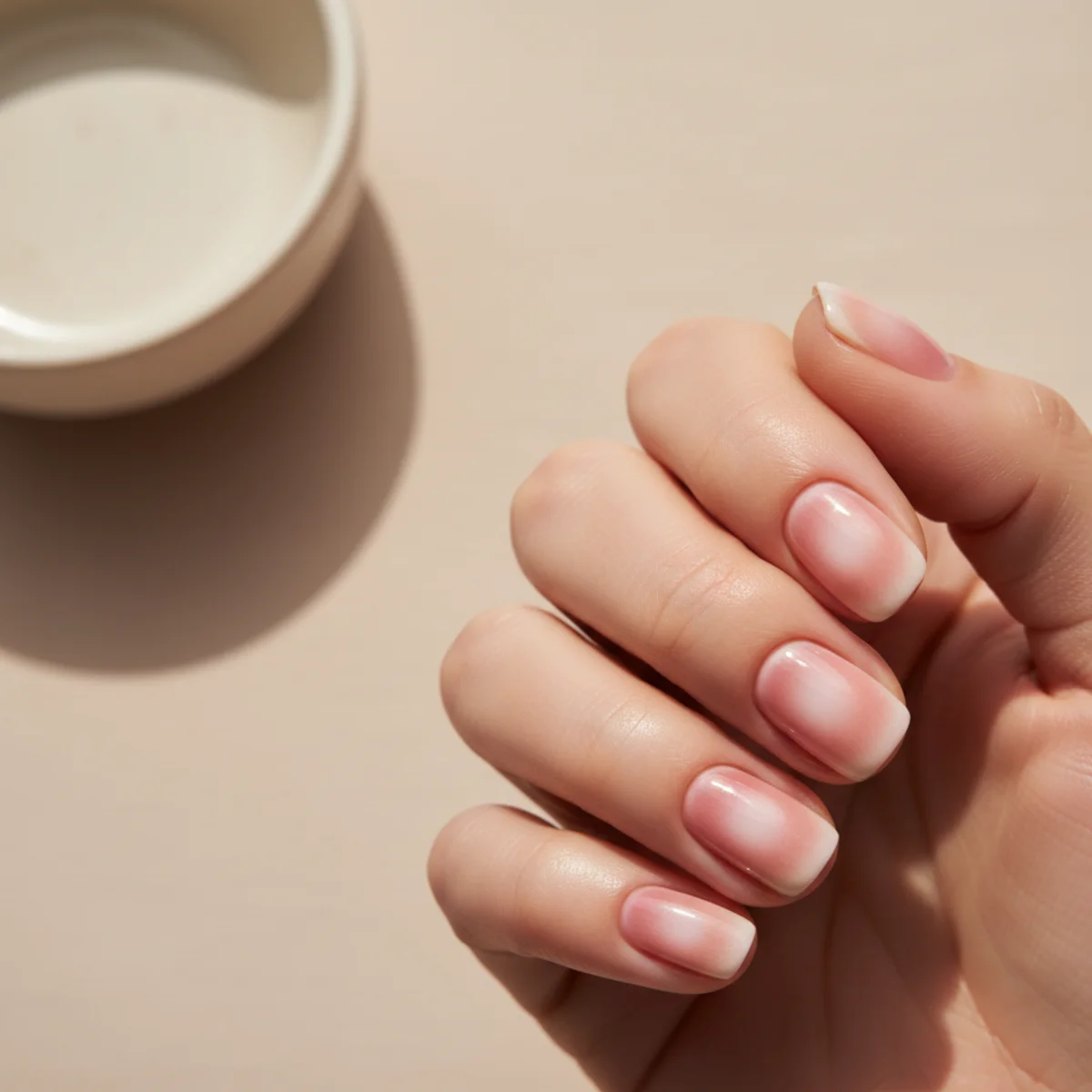 Champagne Ombre — ombre nail design ideas