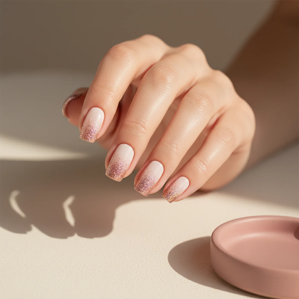 Cobalt Ombre — ombre nail design ideas