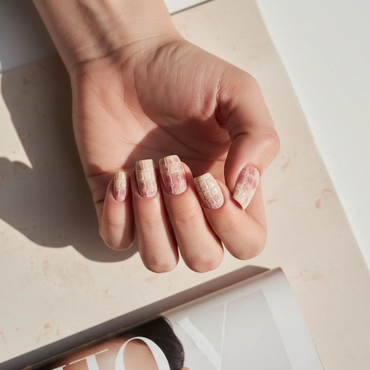 Gold Ombre — ombre nail design ideas