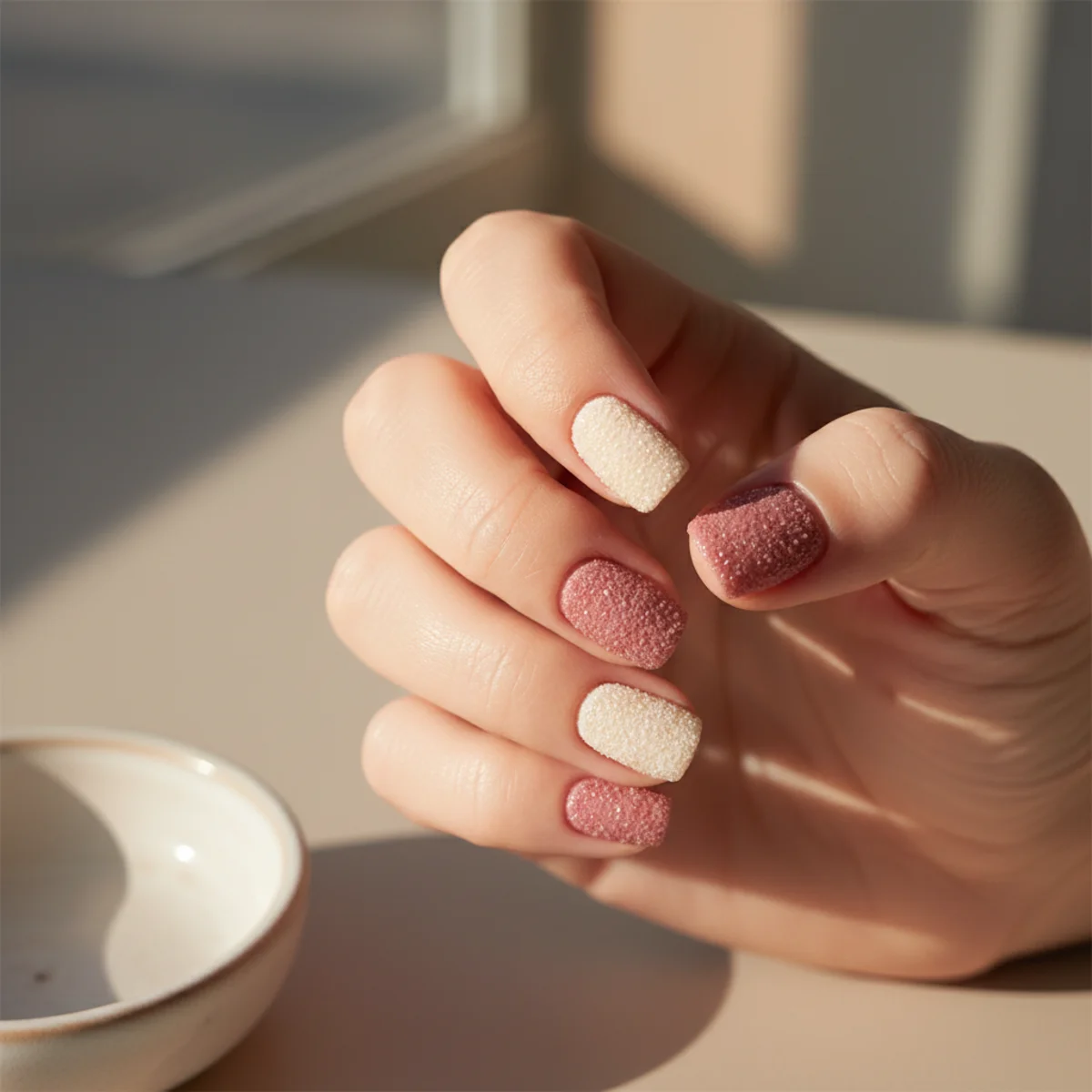 Lavender Ombre — ombre nail design ideas