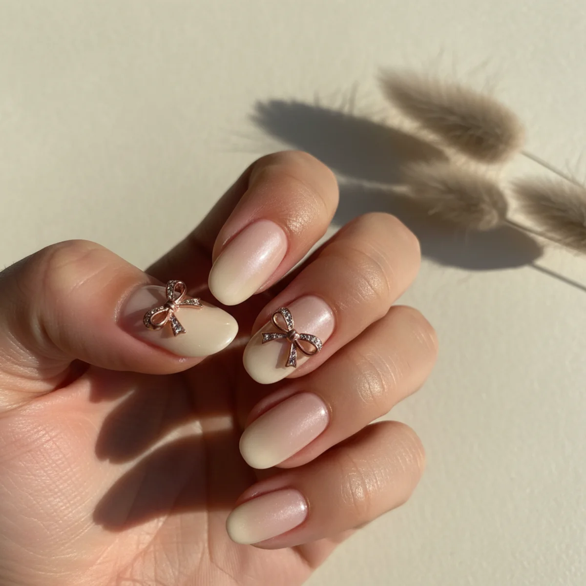 Chrome Silver Ombre — ombre nail design ideas