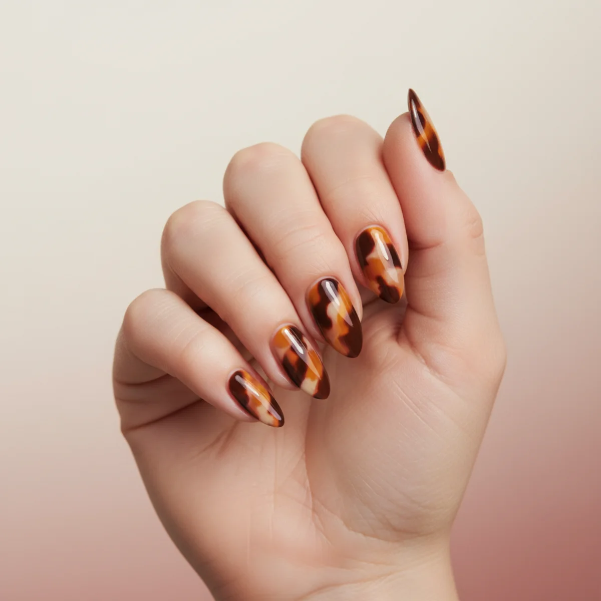 Tonal Pink Ombre — ombre nail design ideas