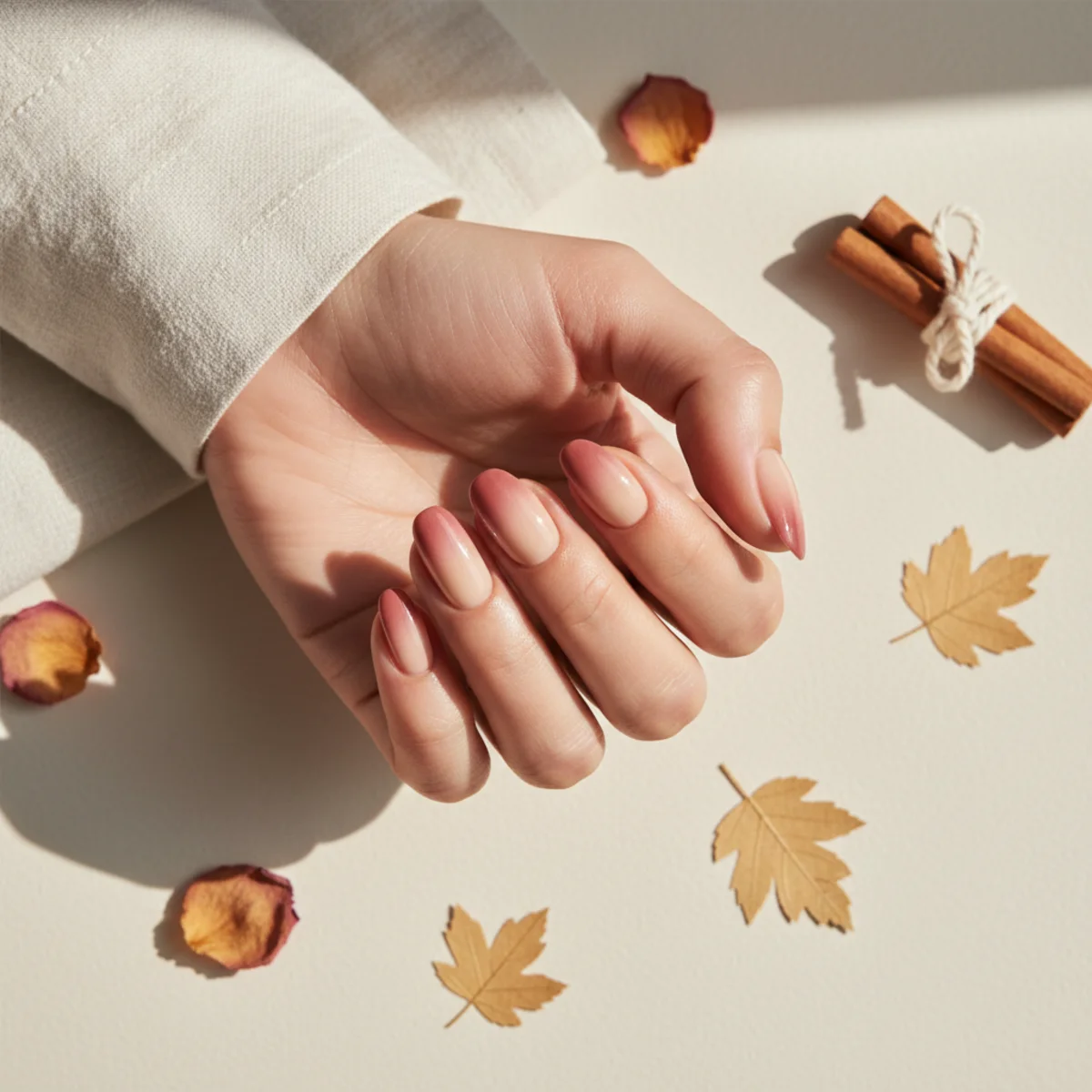Pearl Encrusted French — seasonal nail design ideas