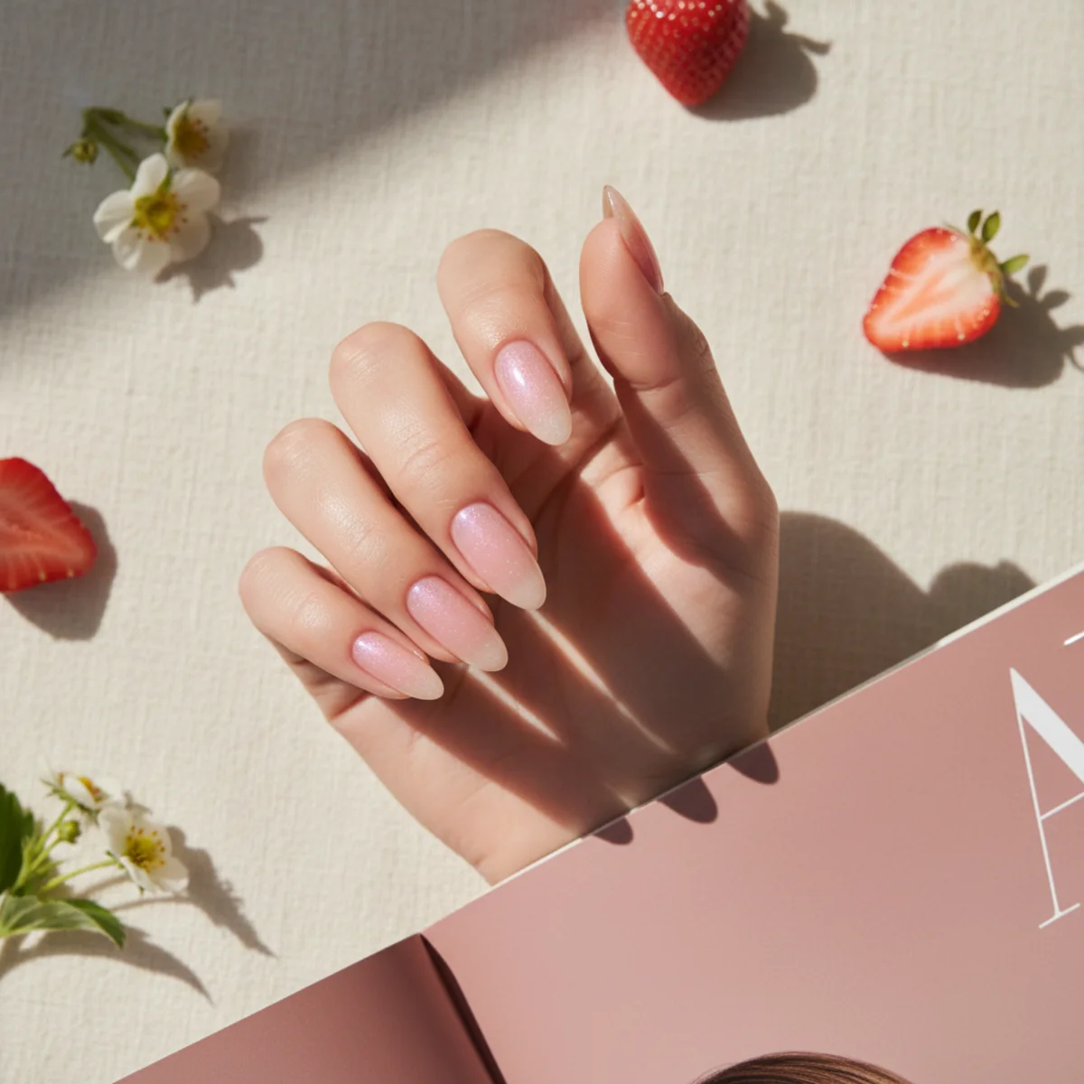 Butterfly Wing Single Accent — seasonal nail design ideas