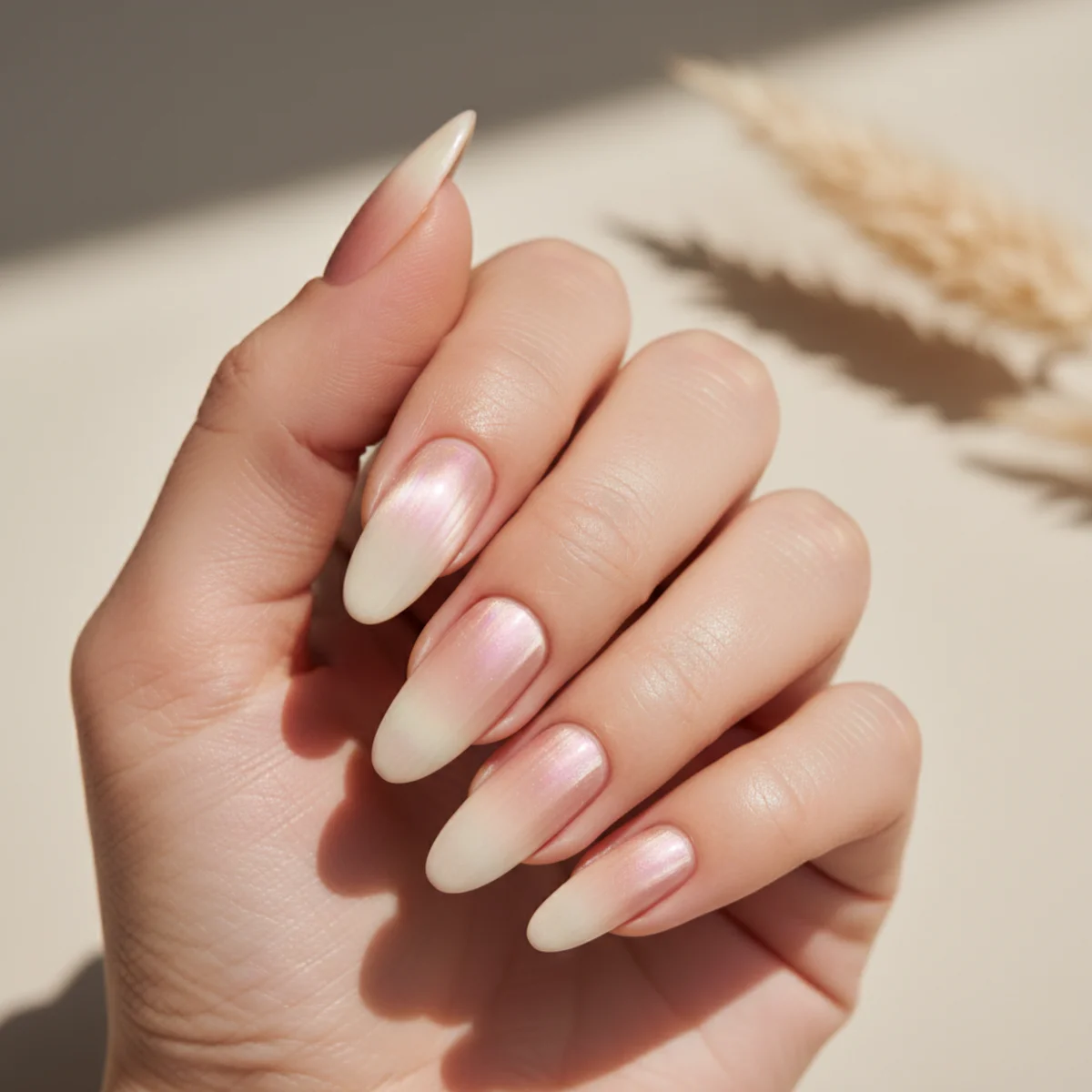 Strawberry Milk Short — short acrylic nail design ideas