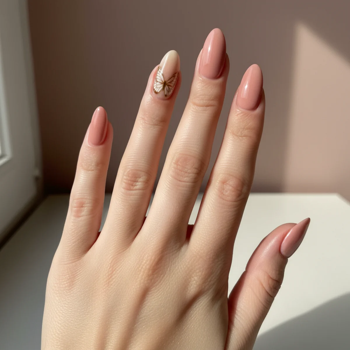 Black And Cream Color Block — short acrylic nail design ideas