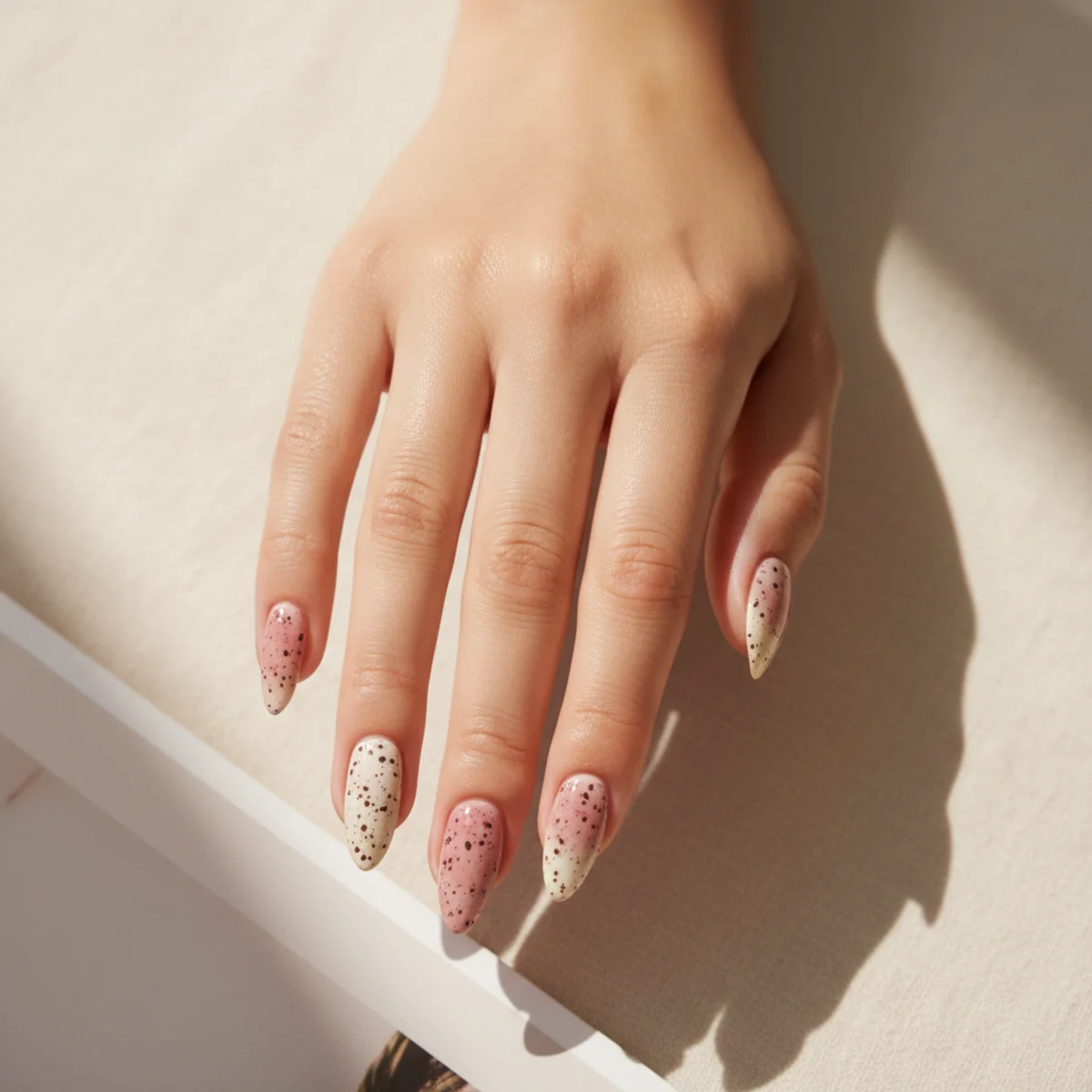 Powder Blue Sheer — short acrylic nail design ideas