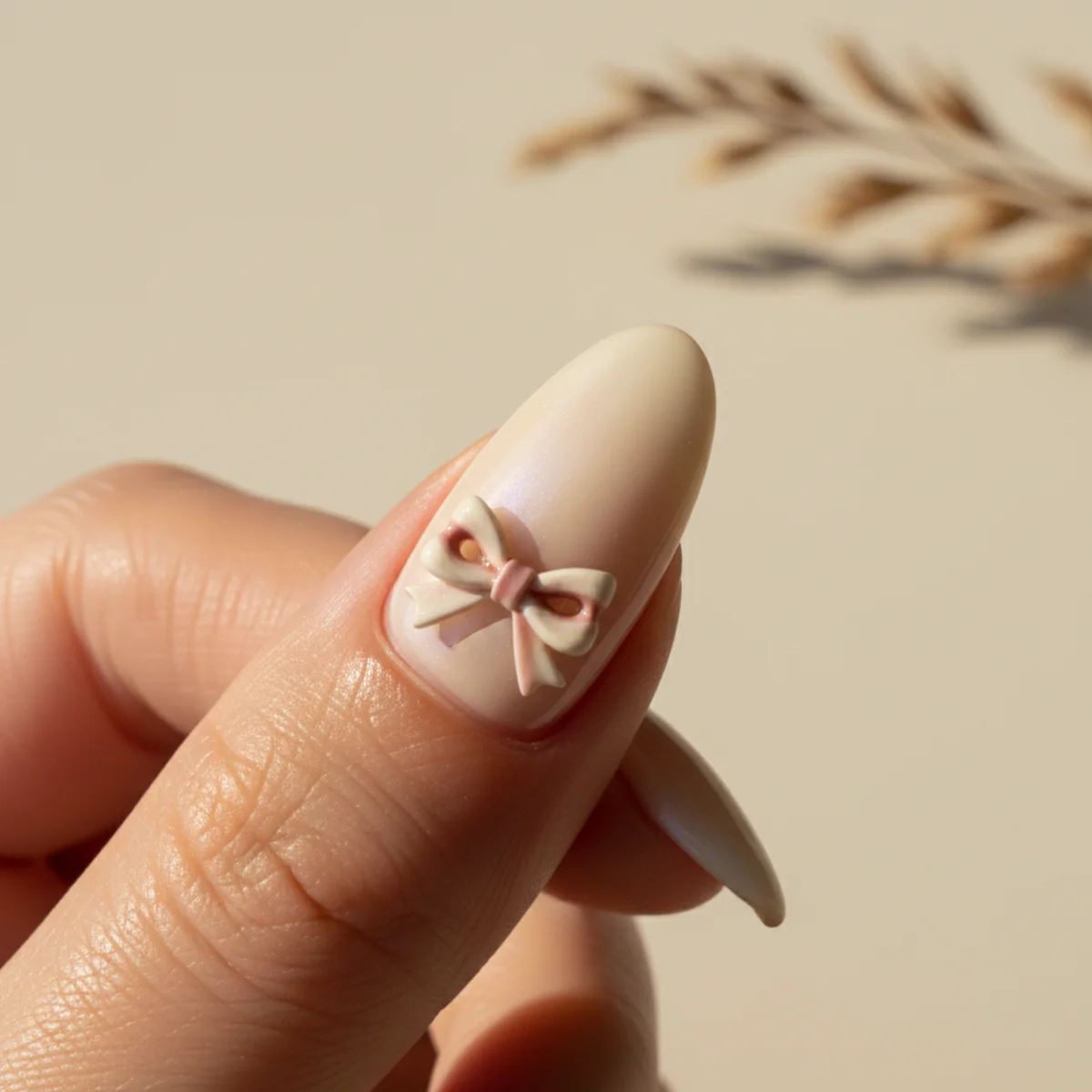 Mocha Glaze Short — short nail design ideas