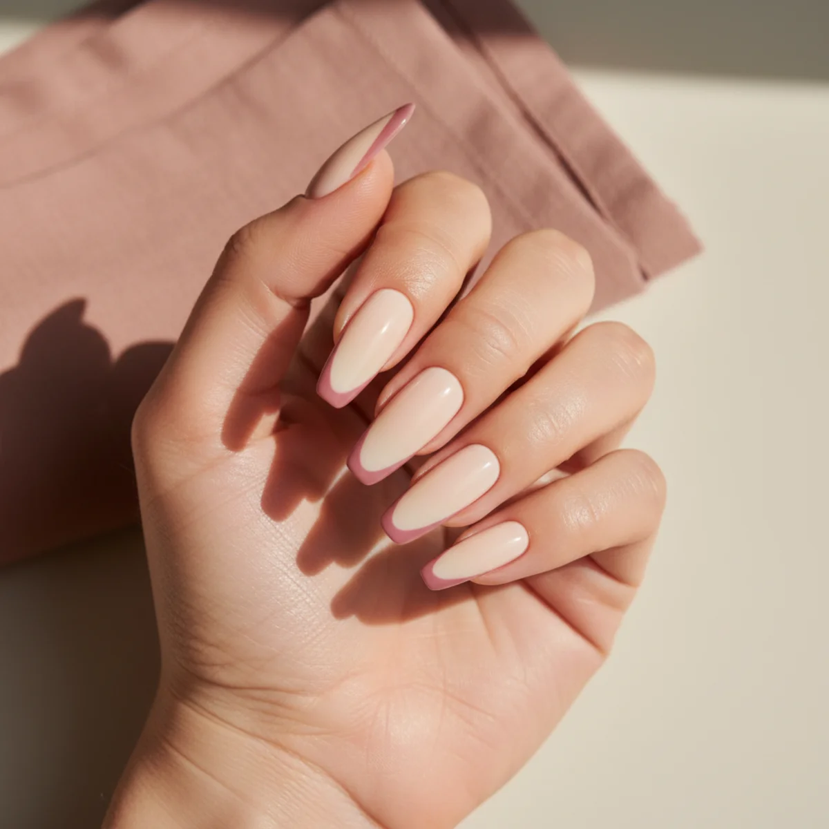 Bow Charm On Ring Finger — short nail design ideas