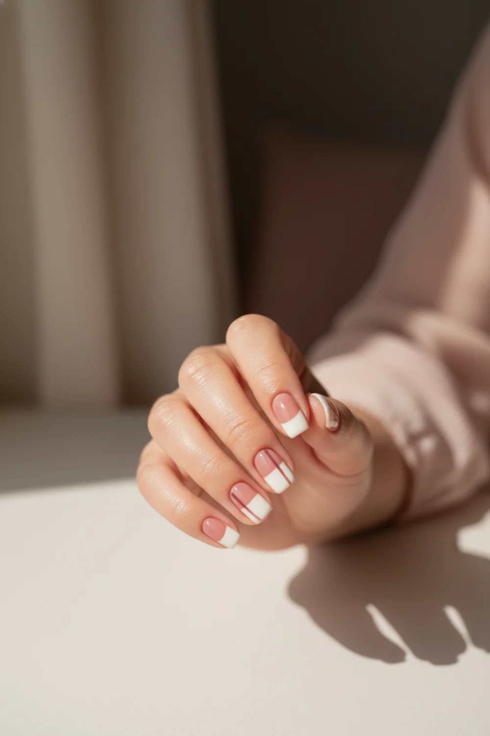 The Short Nail Design Ideas Guide — 40 Looks That Work at Natural Length — Pinterest pin