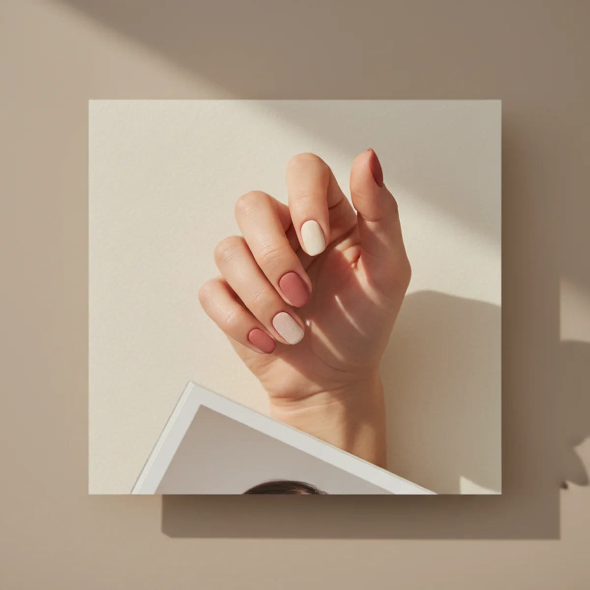 Aurora Cuff Minimalist — simple nail design ideas