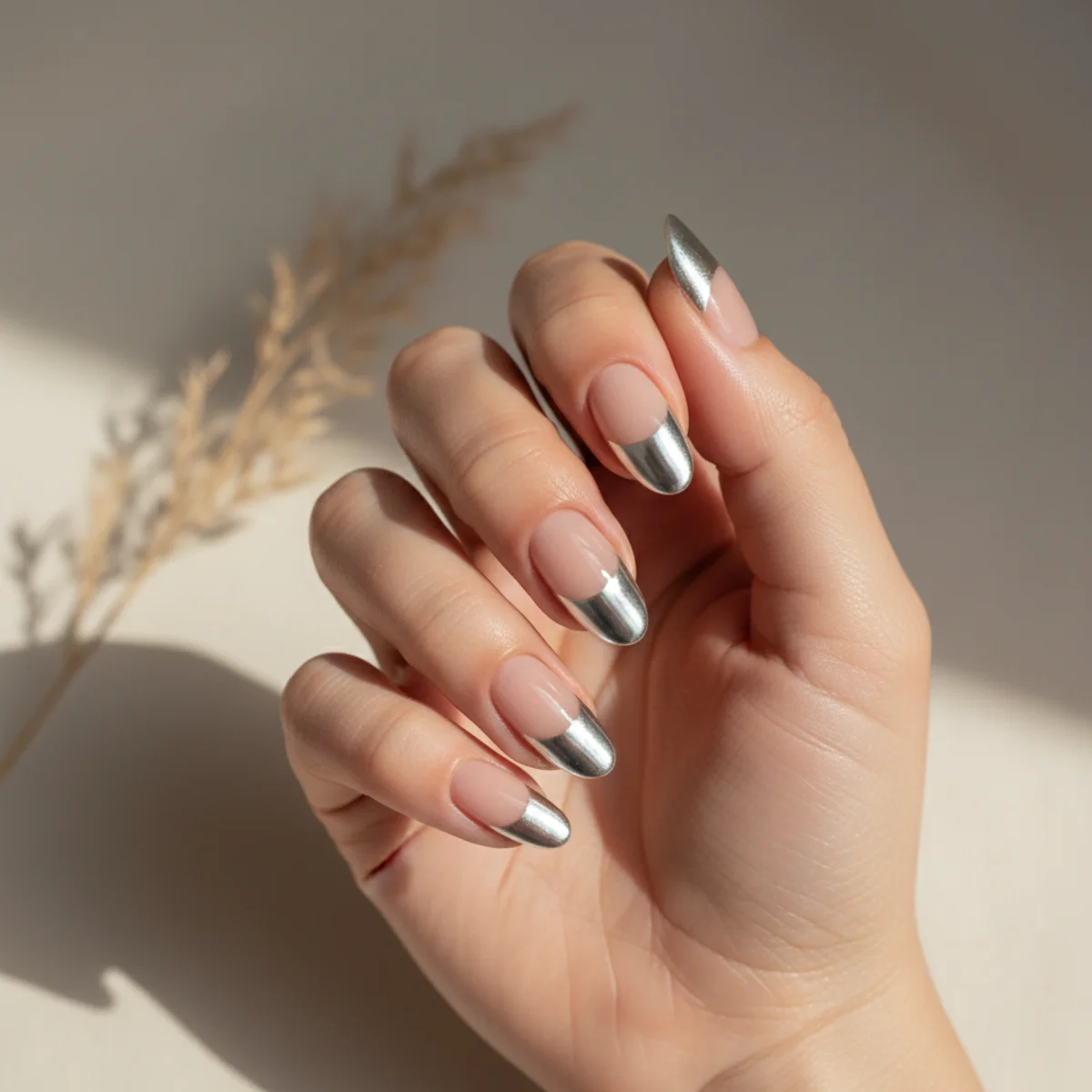 Sheer Plum Minimalist — simple nail design ideas