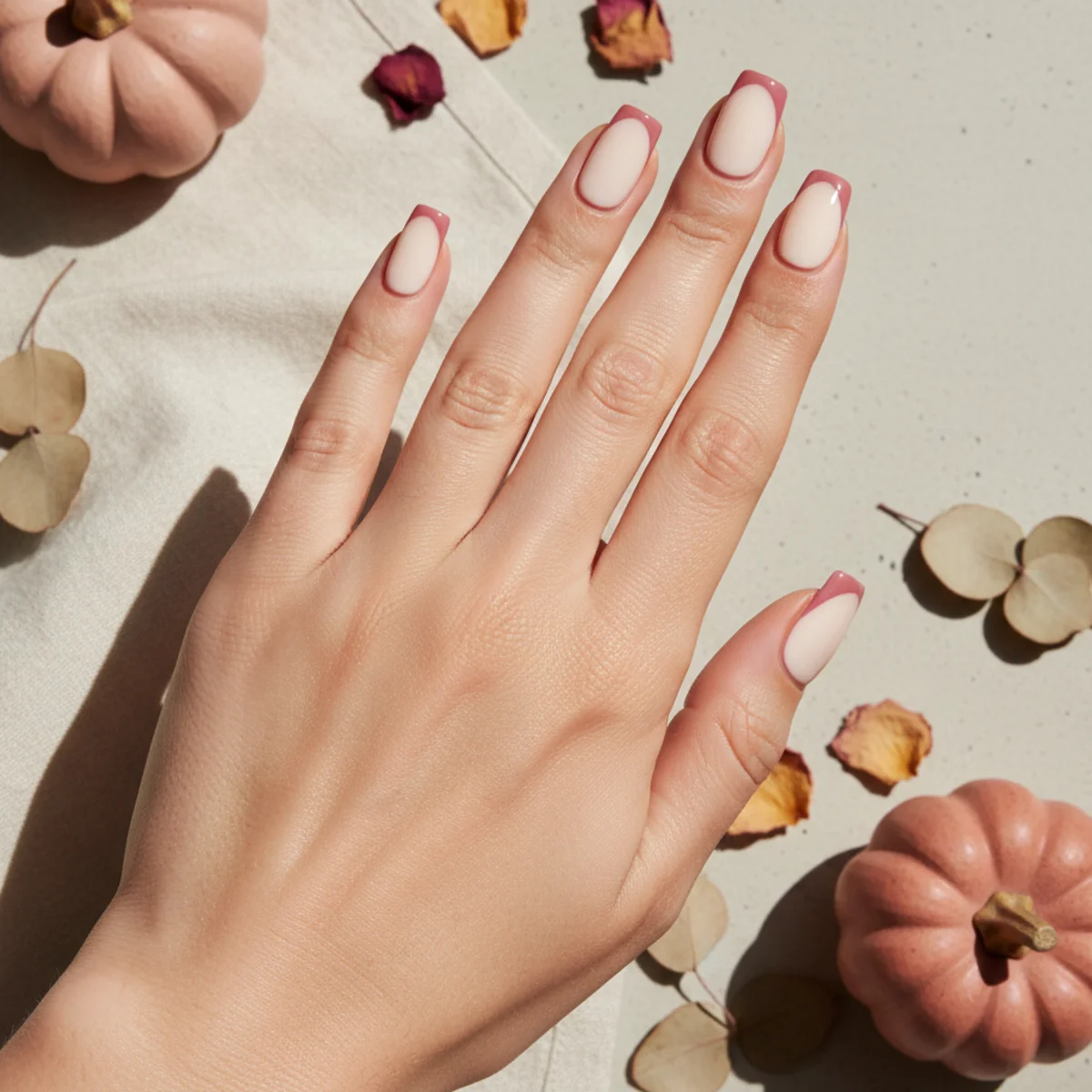 Sheer Mint With Pearl — spring nail design ideas