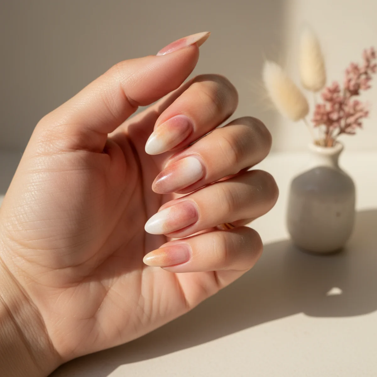 Glazed Berry Pink — spring nail design ideas