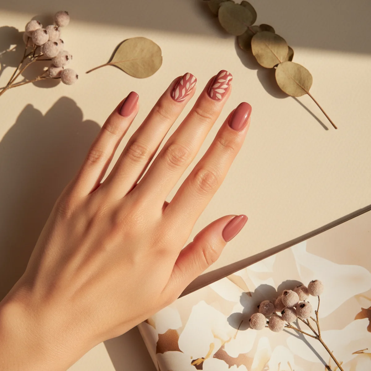 Watermelon Tip Spring — spring nail design ideas