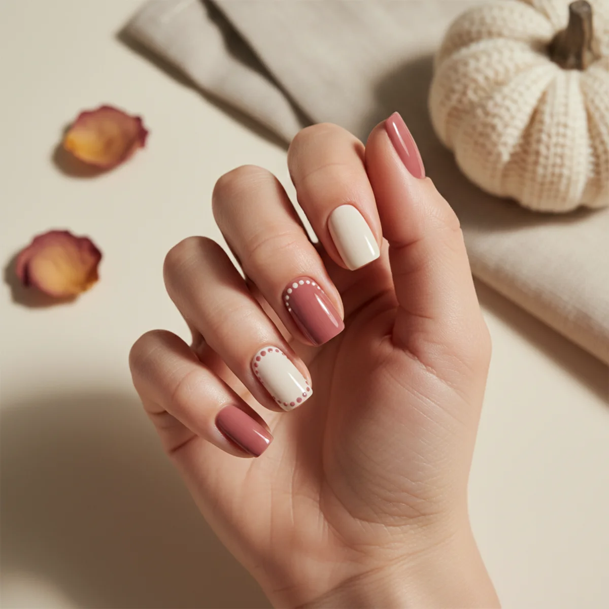 Bow Charm With Sheer — spring nail design ideas