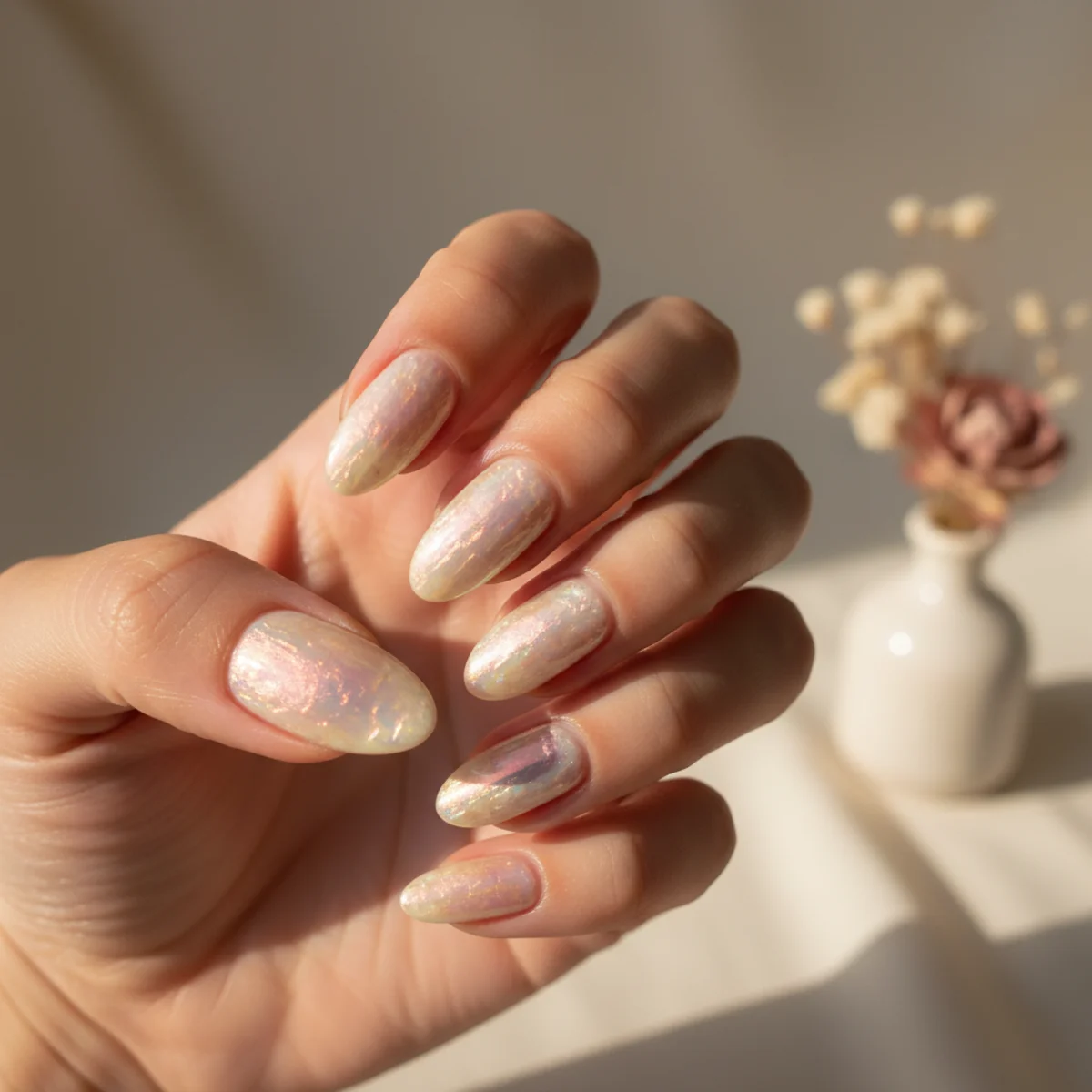 Sheer Lemon Yellow — spring nail design ideas