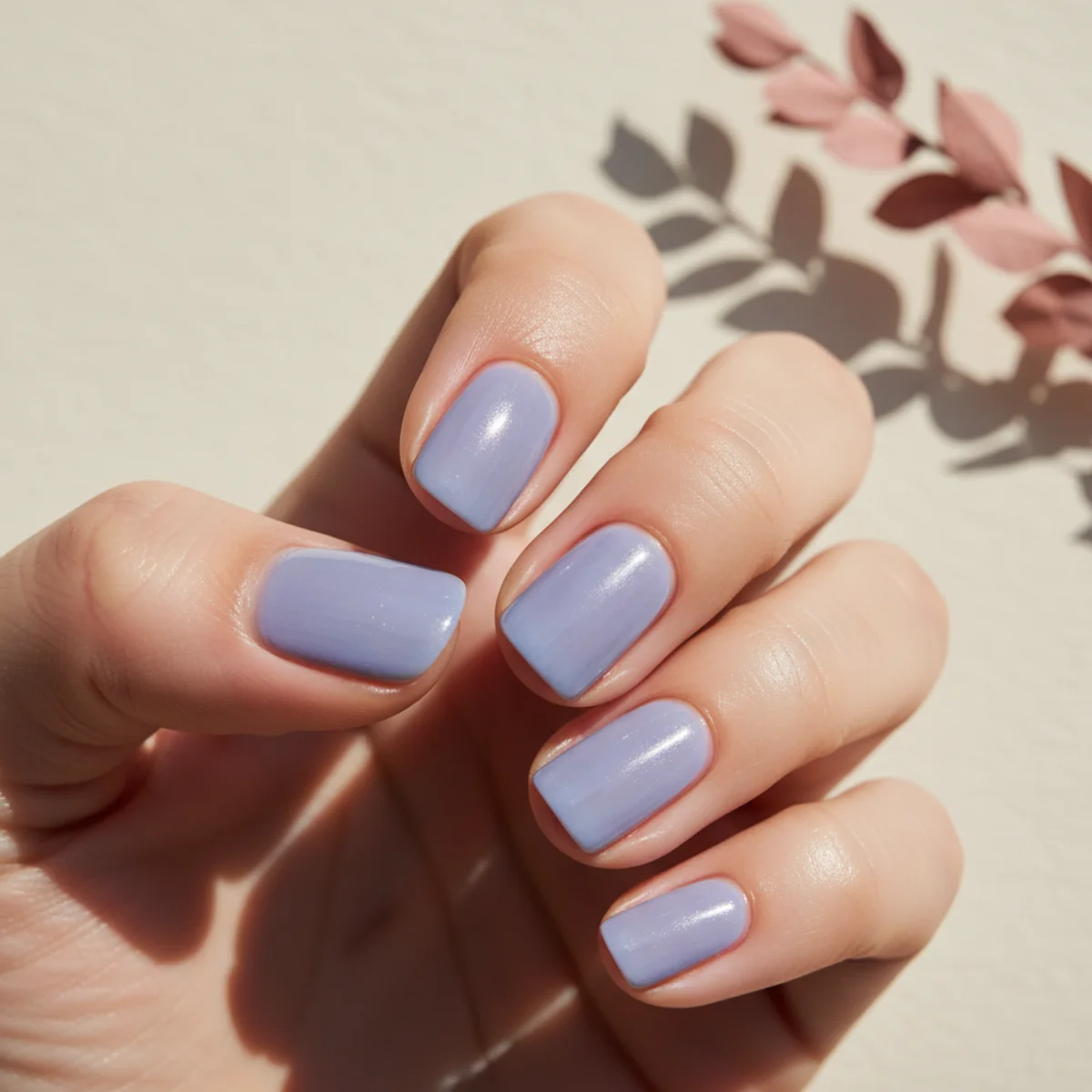 Strawberry Milk Glaze — spring nail design ideas