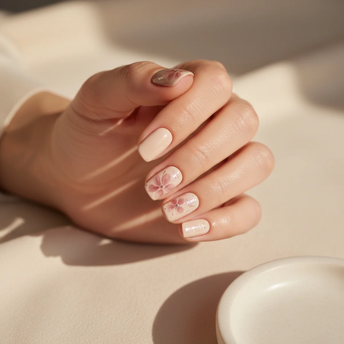 Aurora Encasement Spring — spring nail design ideas