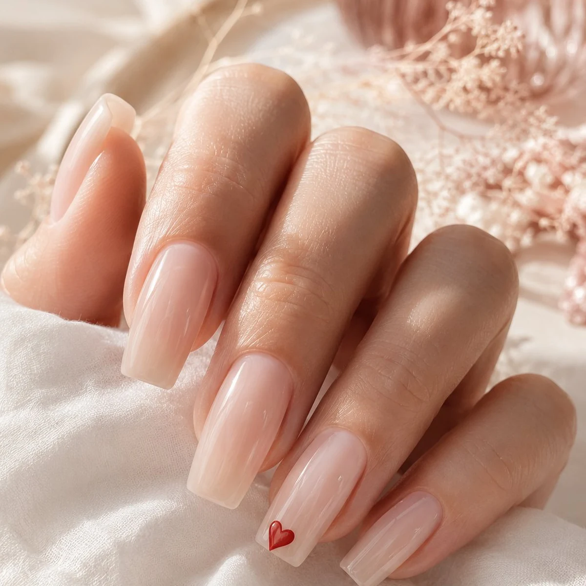 Heart Tip Summer — summer nail design ideas 2026