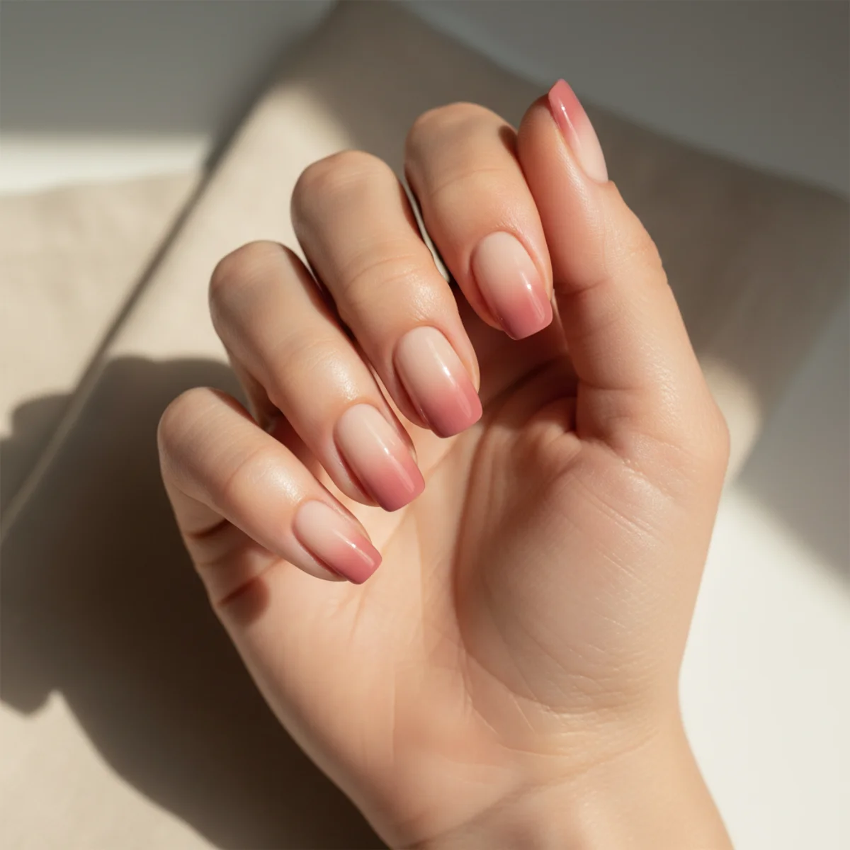 Aurora Chrome Powder Blue — summer nail design ideas
