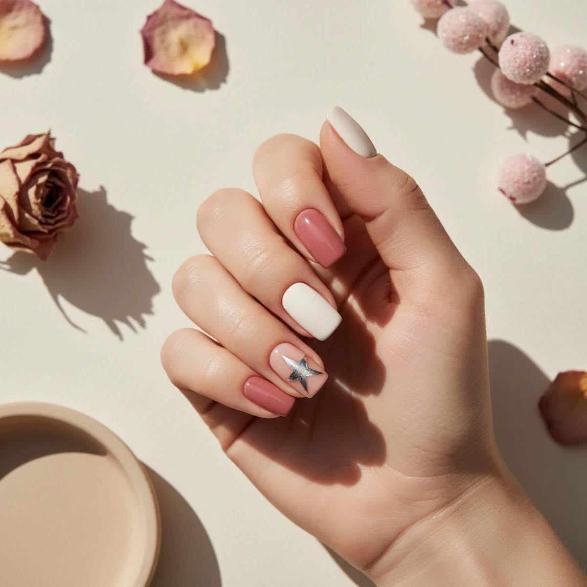 Watermelon Tip — summer nail design ideas