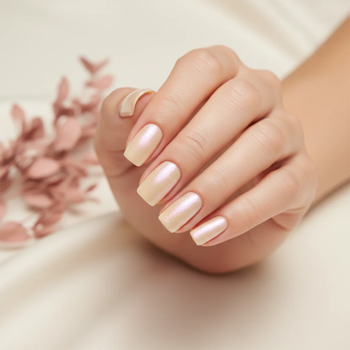 Sheer Lavender Summer — summer nail design ideas