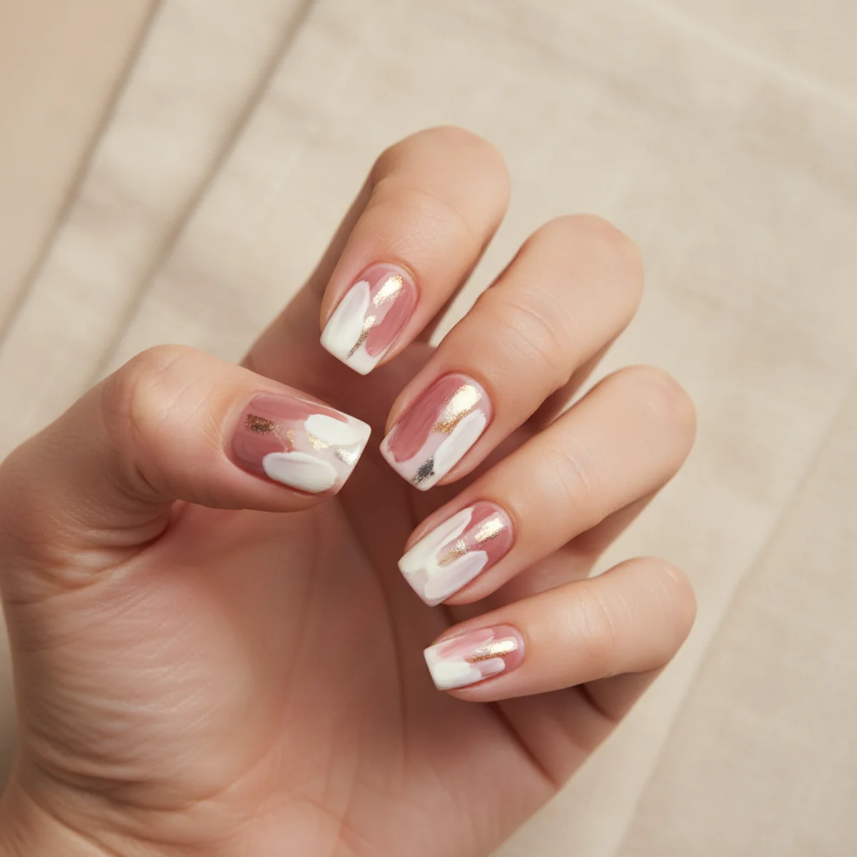 Aurora Encasement Fall — thanksgiving nail design ideas
