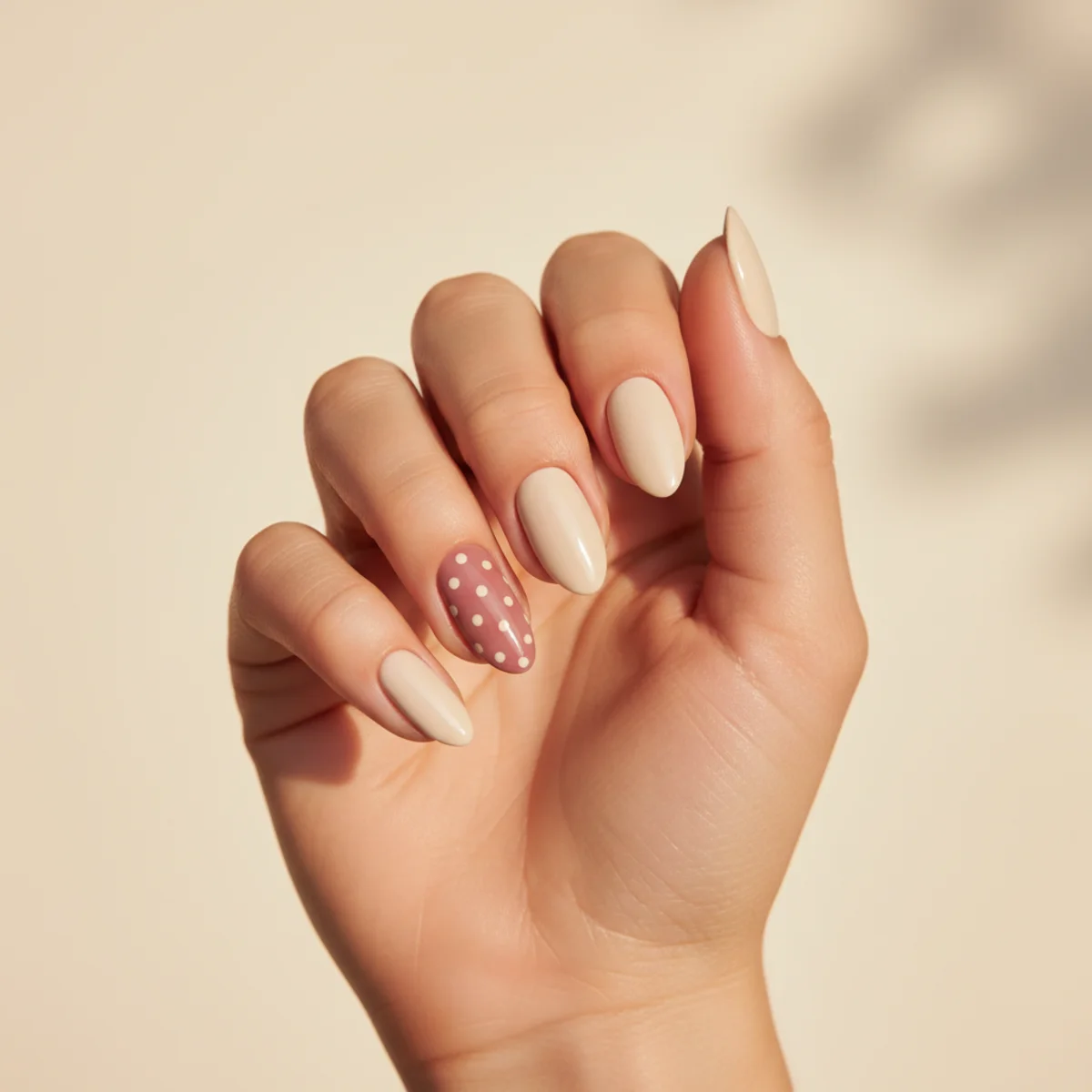 Caramel Latte Glaze — thanksgiving nail design ideas