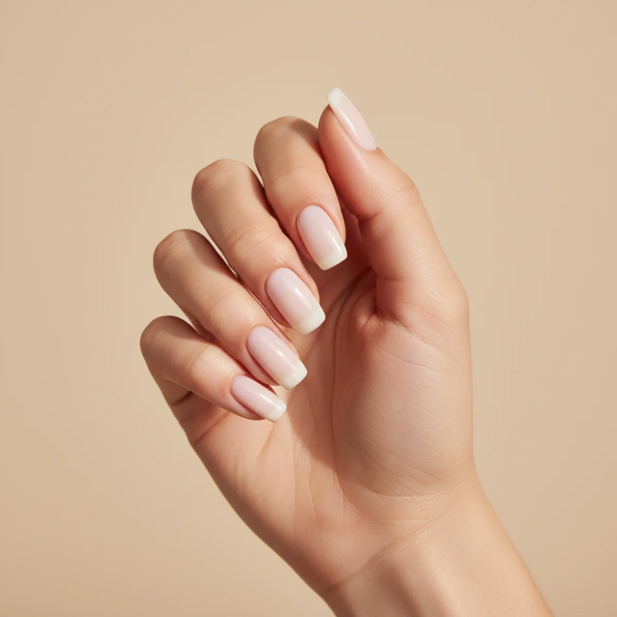 Negative-Space Cobweb — unique nail design ideas