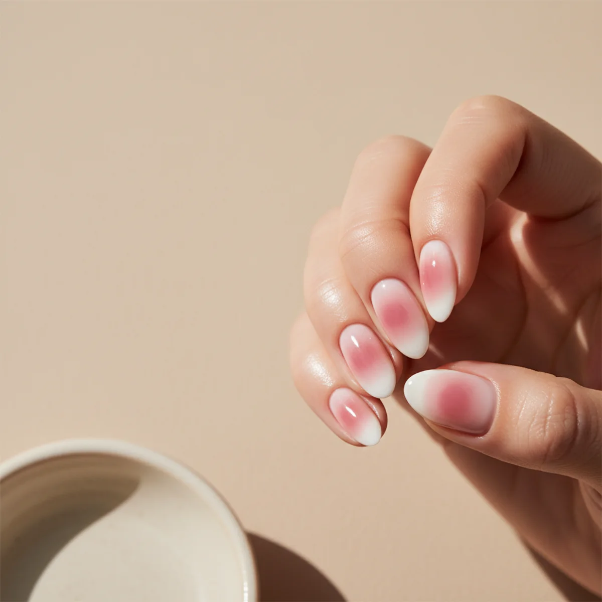 Painted Smoke Ribbon — unique nail design ideas