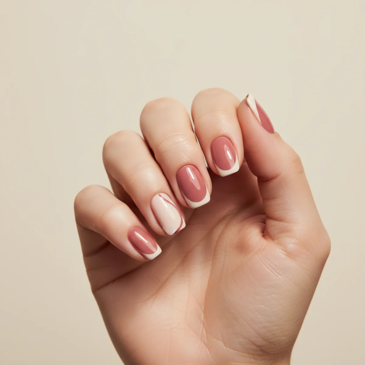 Velvet Ribbon Twist — unique nail design ideas